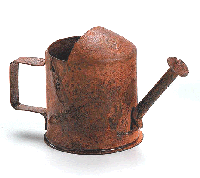 Watering Can, Rusty  3-4-inch 6552-73